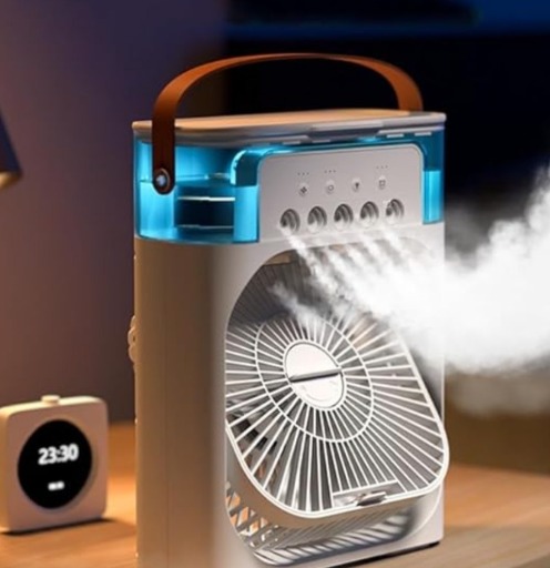Humidifier and fan